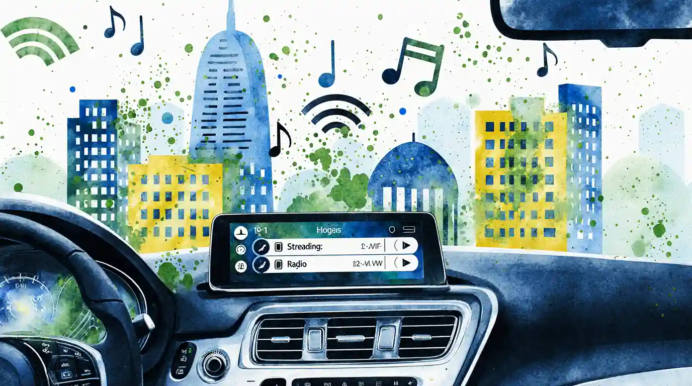 Bénéfices de la radio WiFi dans la voiture