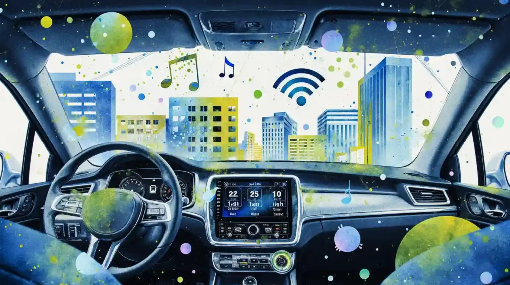 Streaming radio WiFi en voiture points forts
